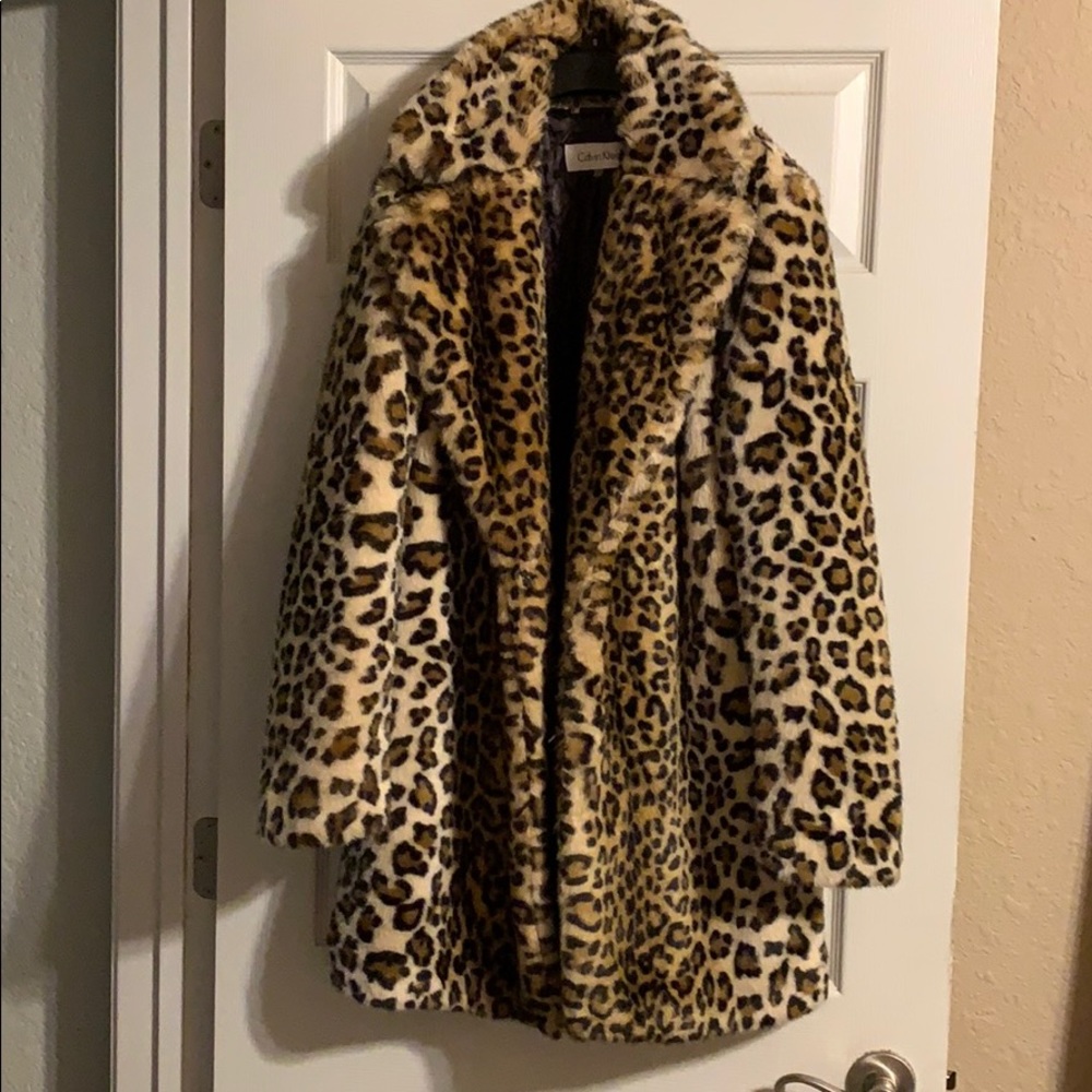 Calvin Klein leopard jacket